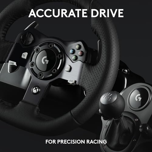 Racing Wheel and Pedals with Force Feedback and Shifter for Xbox, PC, Mac E1773
