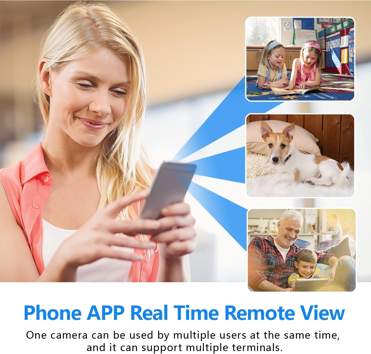 Mini WiFi Camera 1080P Wireless Nanny Cam with Night Vision and Motion Detection O407