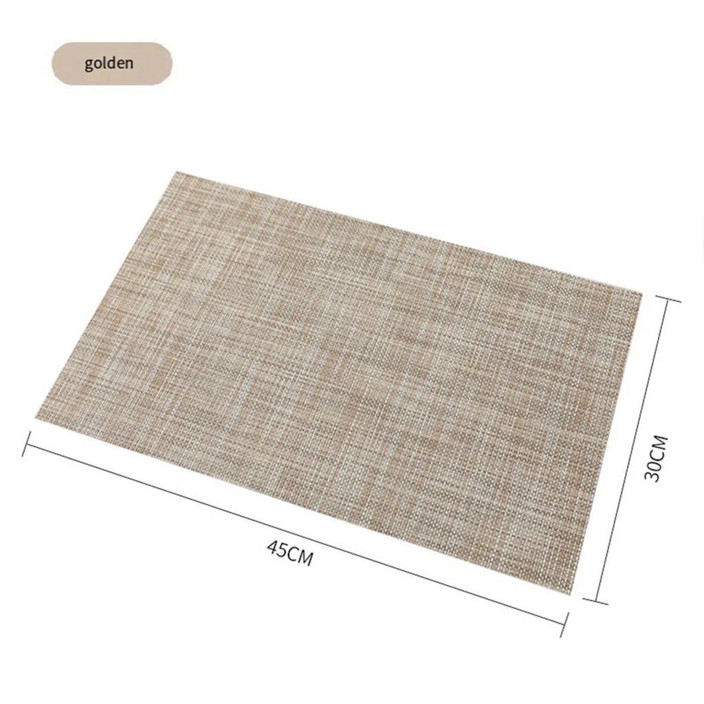 Washable Placemats Set of 6 for Kitchen Table O249