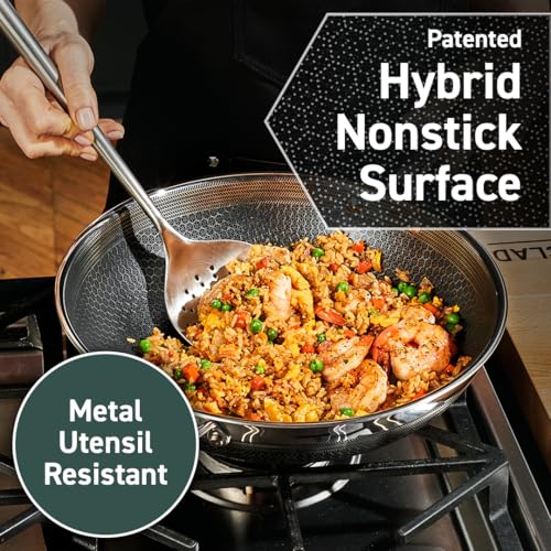 Hybrid Nonstick 12-Inch Wok with Stay-Cool Handle M630066