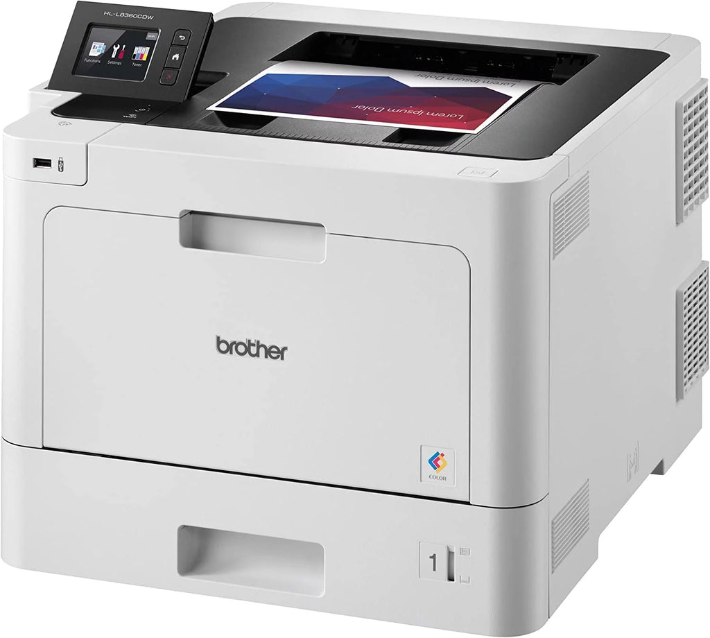 Color Laser Printer with Duplex Printing and Wireless Networking U25719