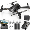 4DRC V4 Drone with Camera 1080P FPV Foldable Mini Drone for beginners adults, Gravity Control, Auto-Follow, Trajectory Flight,One Key Take Off, 2 Batteries, Drones for Kids