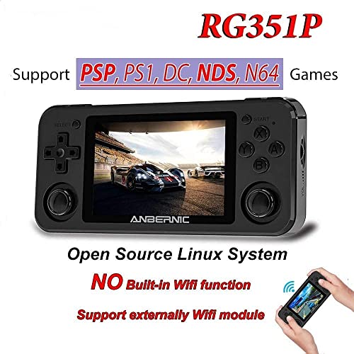 Handheld Game Console, 3.5 Inch IPS Screen, 64GB Storage Y62402