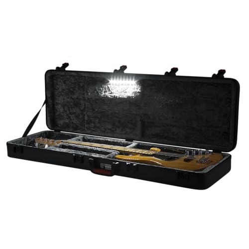 Molded Flight Case for Strat/Tele Style Electric Guitars with TSA Locking Latch U665