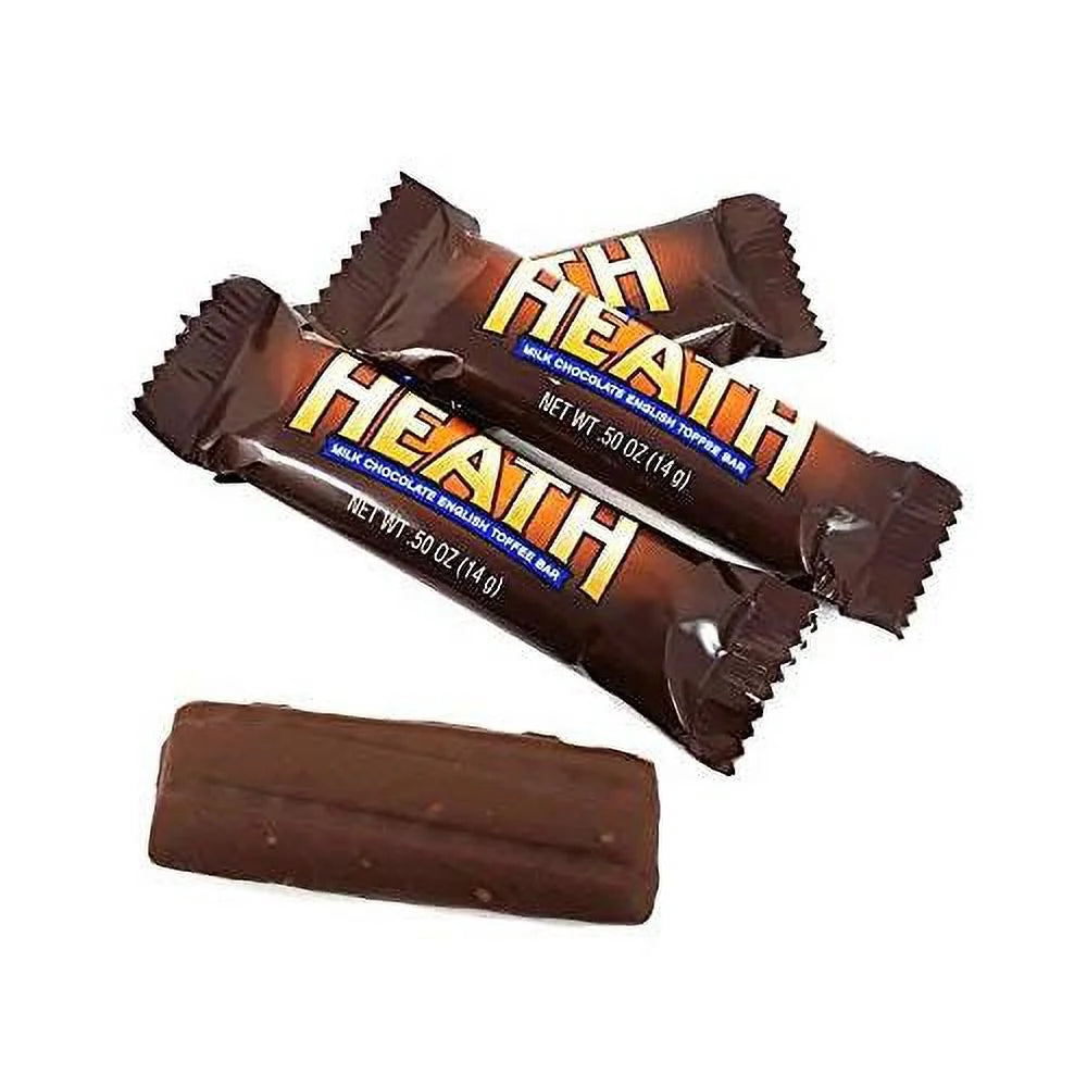 Milk Chocolate English Toffee Candy Bars, Individually Wrapped, 16 oz K1432