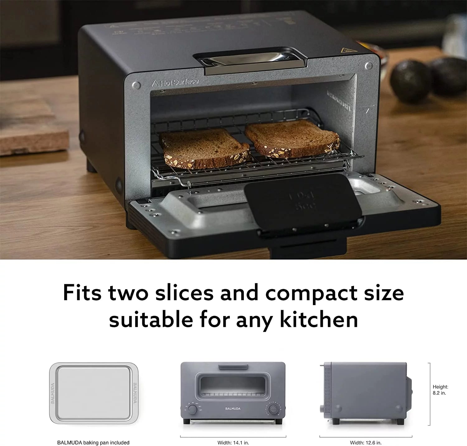 Steam Oven Toaster with 5 Cooking Modes, Compact Design C4000