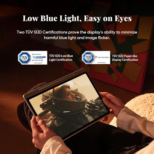 Color Digital Notebook 10.95'' Paper Note Taking Tablet with 16384 Pressure Levels and Magnetic Folio P5818