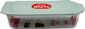 Pyrex CORINGWARE-PYREX DEEP 9"X13"BKR W/LID, Plain