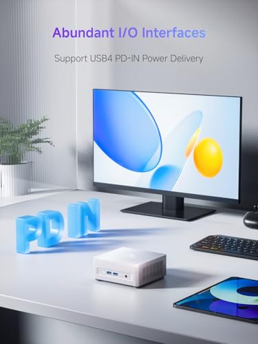 Mini PC AMD Ryzen 7 8845HS, 32GB DDR5 1TB SSD, Triple Display, OCuLink Port R88353