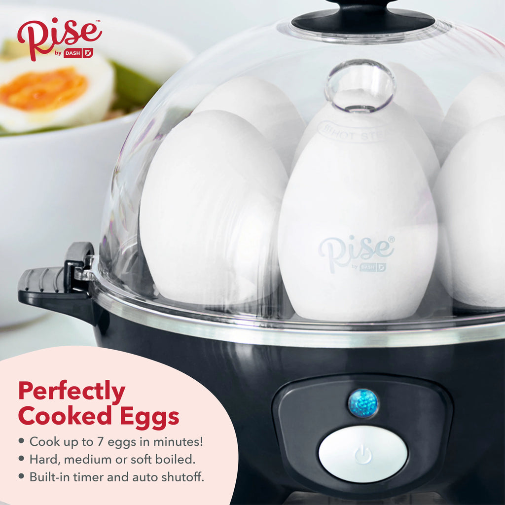 7 Egg Capacity Electric Egg Cooker with Auto Shut Off F372395