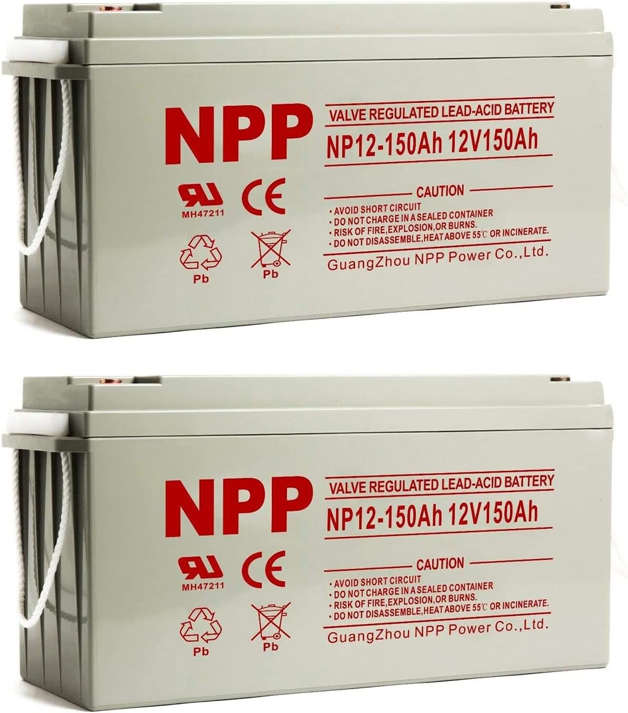 12V 100Ah AGM Rechargeable Battery, Deep Cycle for RV, Marine, and Off-Grid P98068