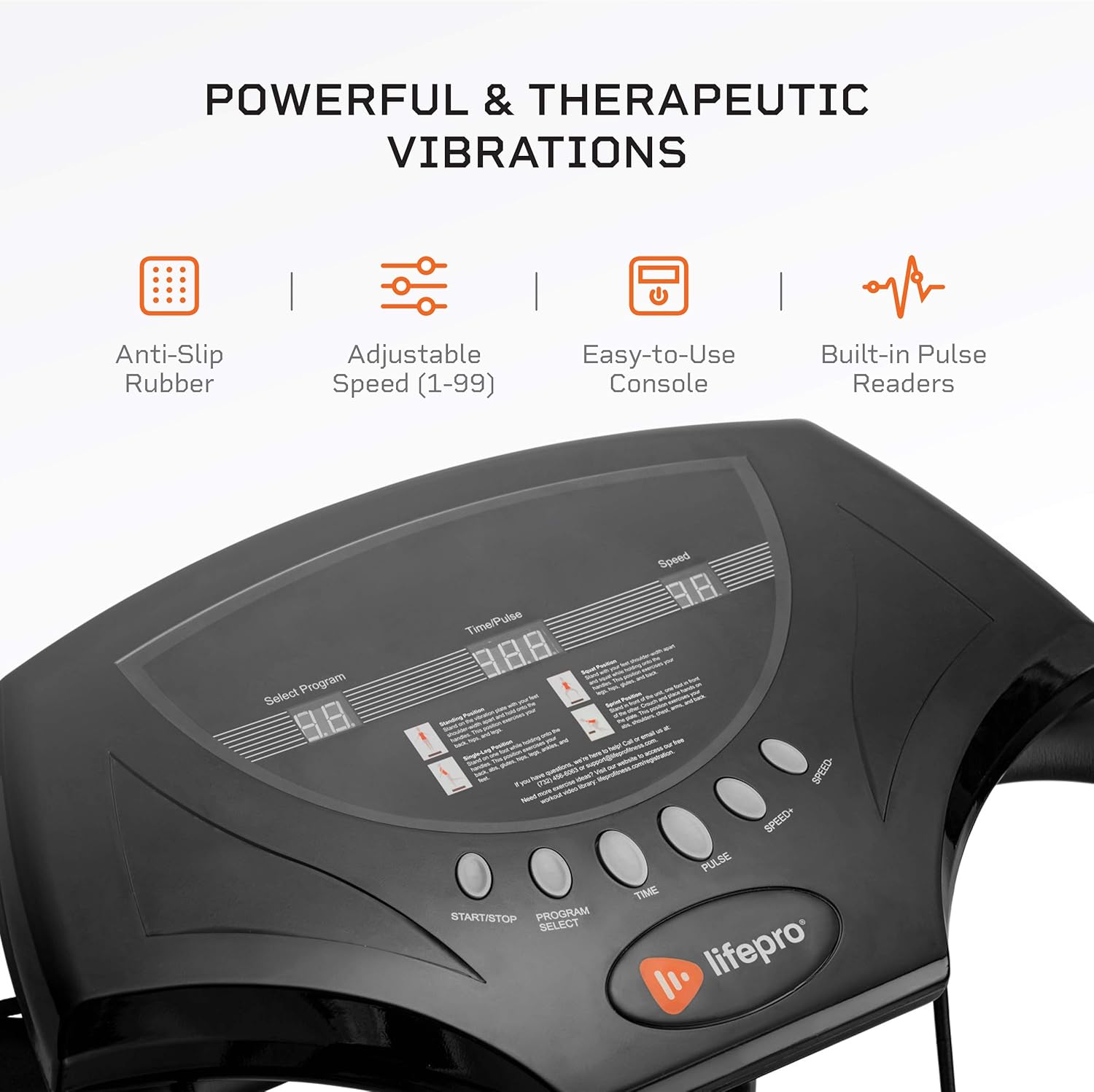 Vibration Plate Machine for Whole Body Fitness and Home Workout J191
