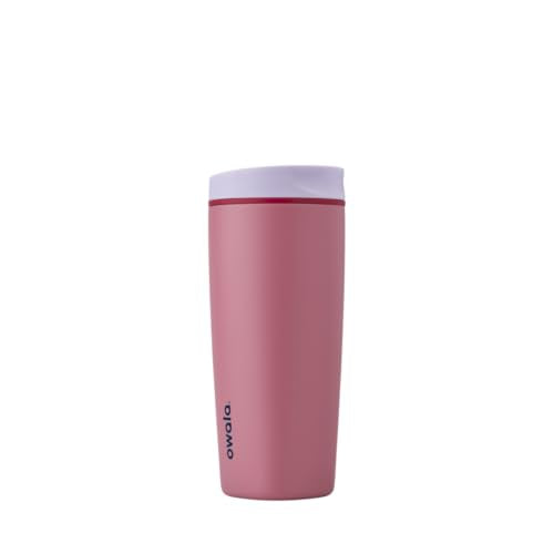 Insulated Stainless Steel Coffee Tumbler, Reusable Travel Mug, 20 oz, Pink N461027