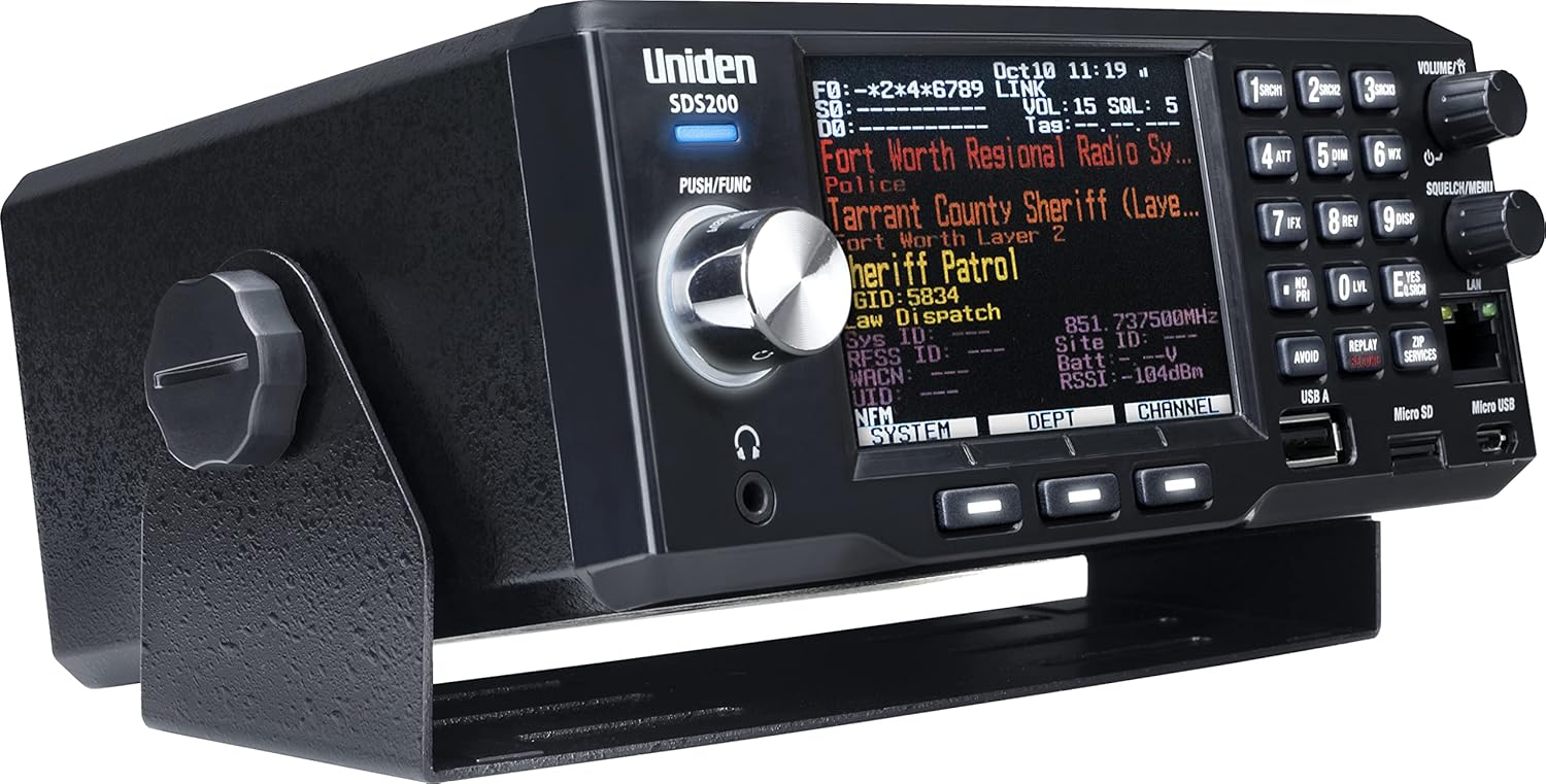 Digital Trunking Scanner Base/Mobile with True I/Q Receiver U95372
