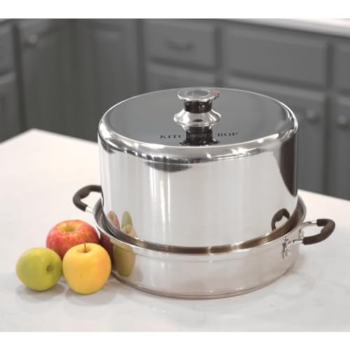 Steam Canner with Temperature Indicator, Stainless Steel J959