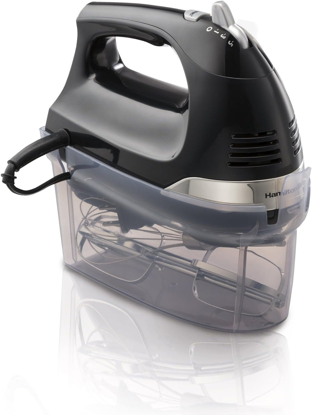 6-Speed Electric Hand Mixer with Storage Case and Whisk Z3818