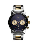 MVMT Blacktop II Analog Watch - Vintage Chronograph Watch for Men - Water-Resistant Watch 5 ATM/50 Meters - Premium Minimalist Men’s Watch - Stainless Steel - 42mm & 47mm