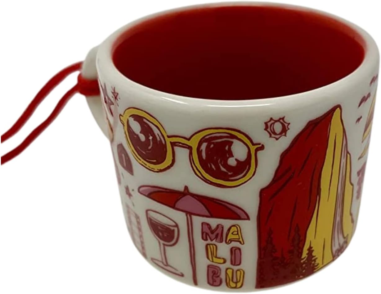 Ceramic Coffee Mug Demitasse Ornament 2 oz O6251