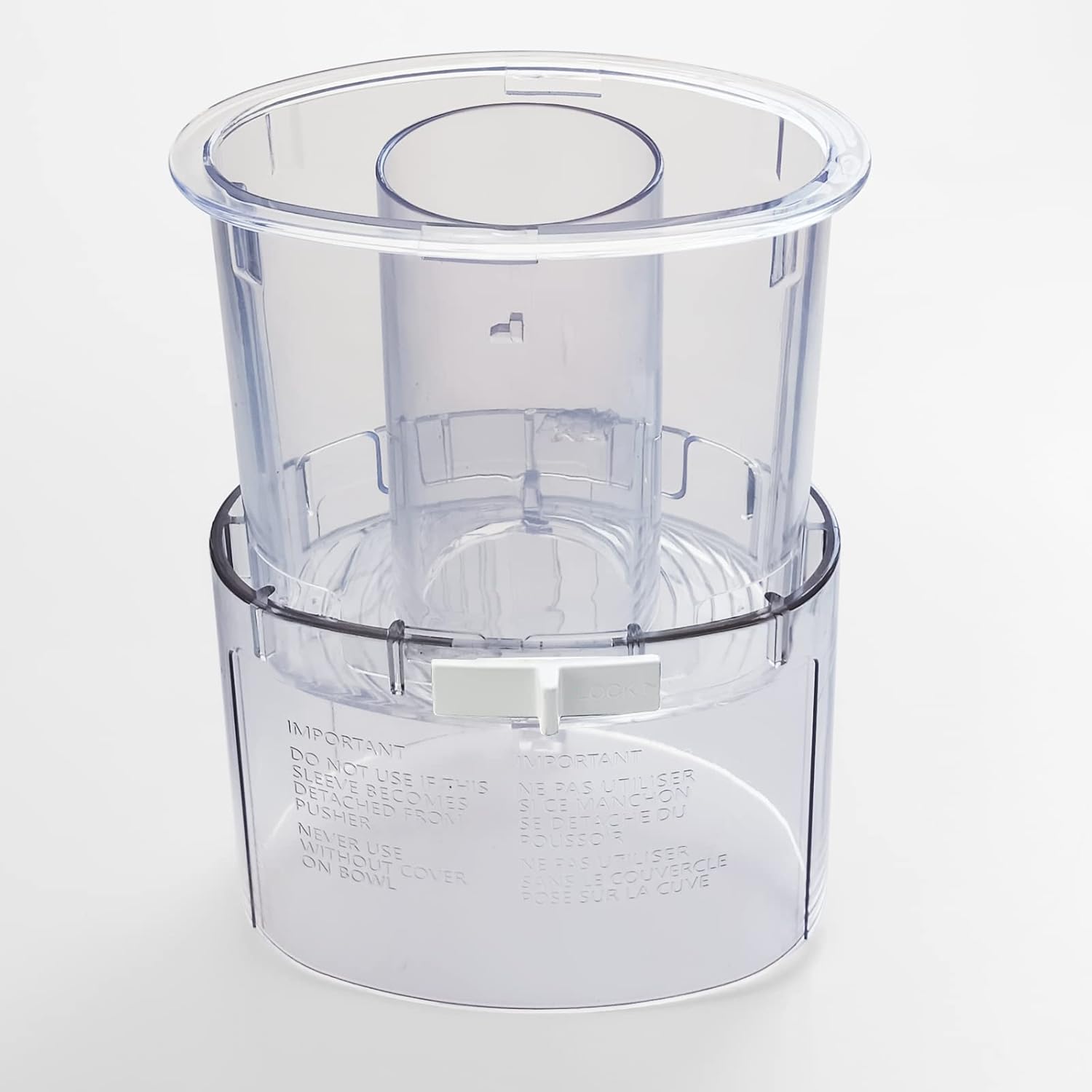 Large Pusher and Sleeve Assembly for Food Processors V34690