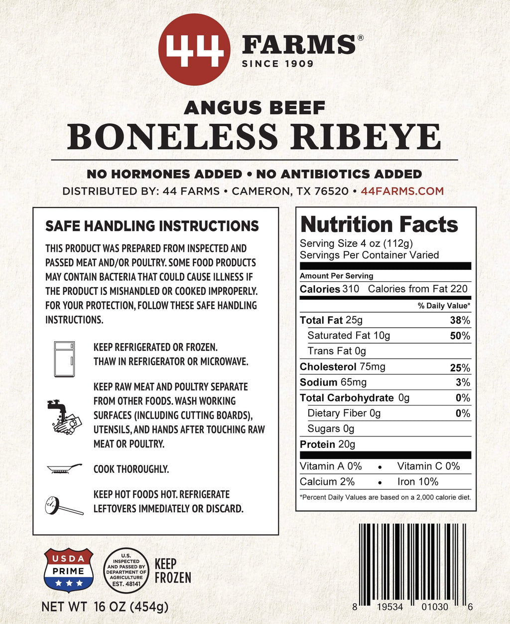 Angus Steaks Prime Pairing, 5 Steaks P4619