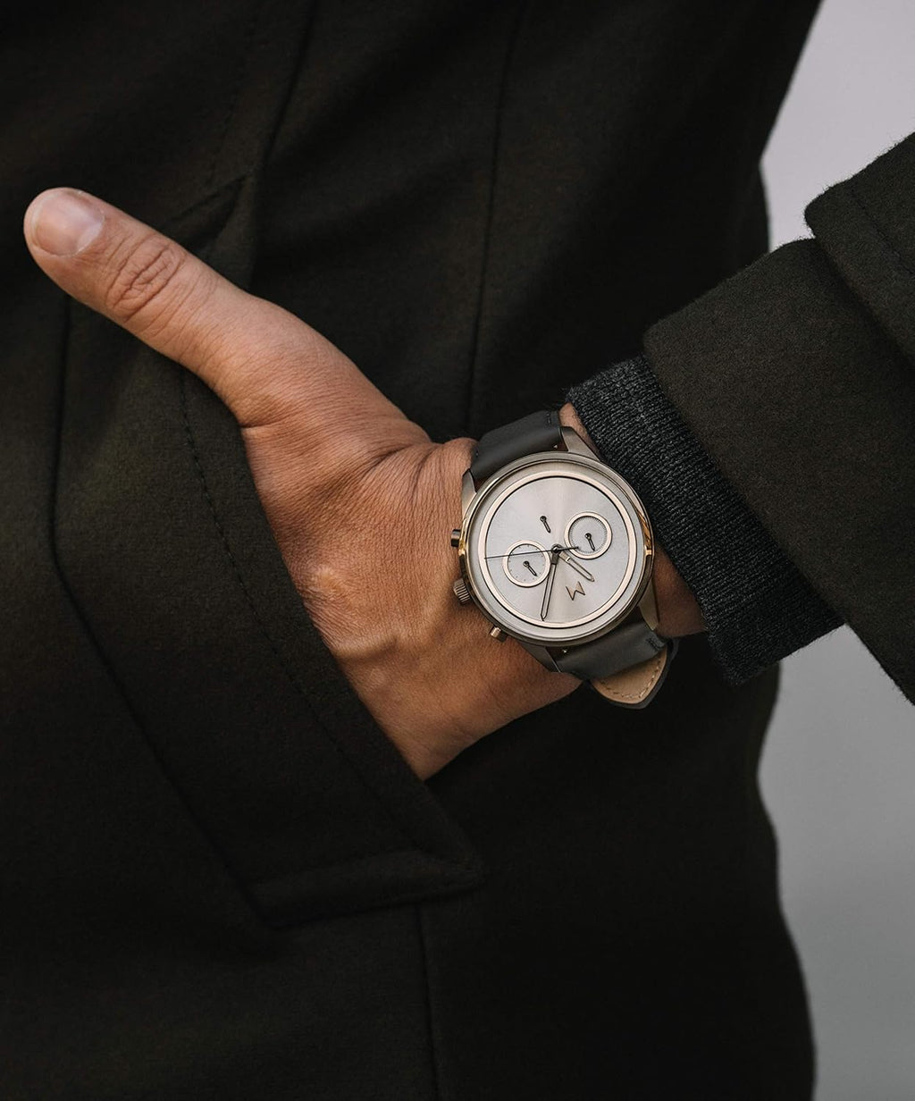 Men's 43mm Quartz Chronograph Watch S54536