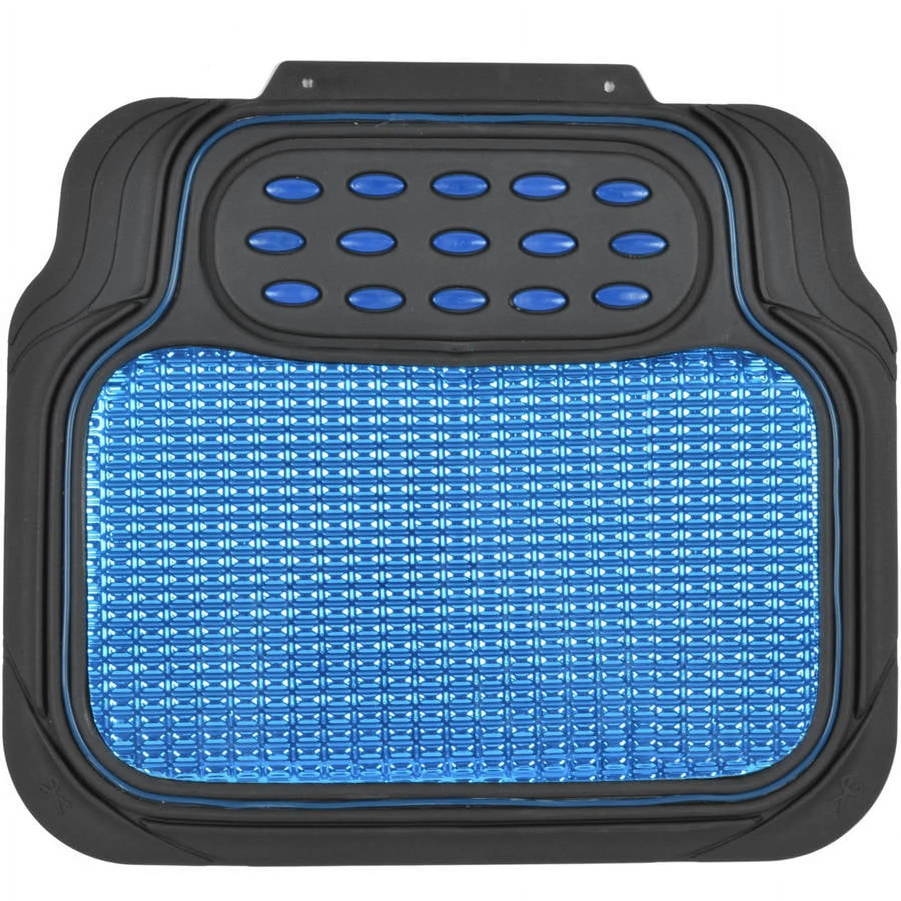 Heavy-Duty Metallic Rubber Car Mats, All-Weather, Trimmable H988865