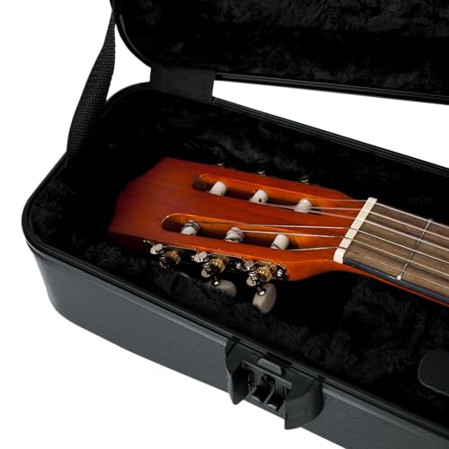 Molded Flight Case for Strat/Tele Style Electric Guitars with TSA Locking Latch U665