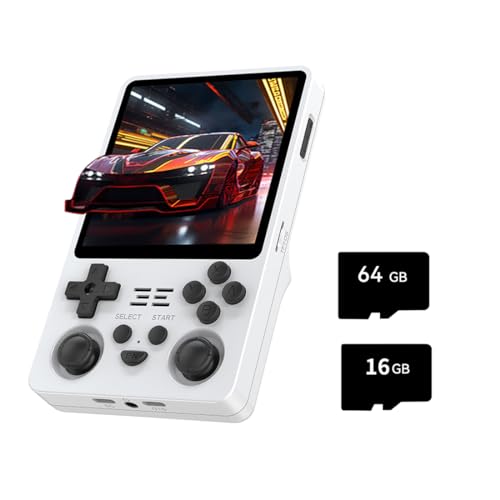 Handheld Game Console with 10000 Games, 4-Inch IPS Screen, 16+64G, 5000mAh Battery J1220
