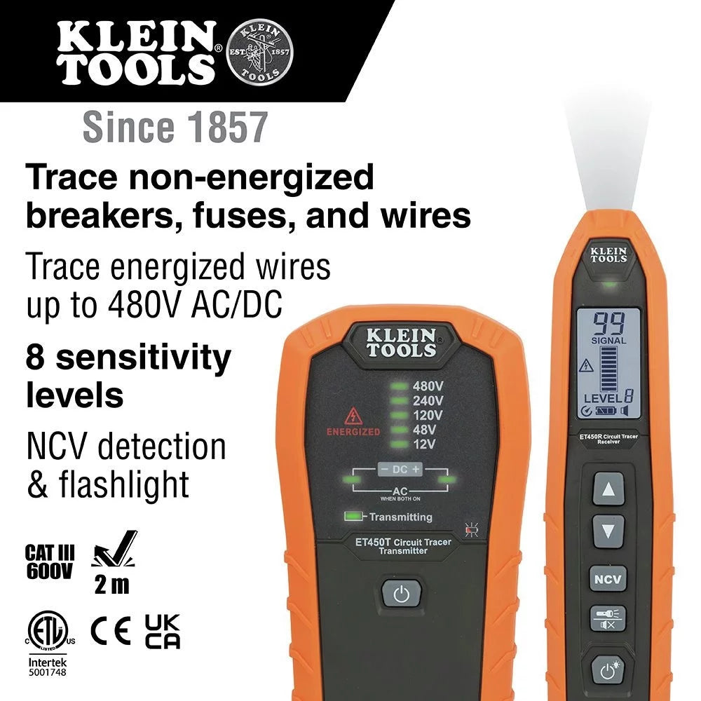 20-Piece Cordless Circuit Tracer Kit with AA Batteries I354069