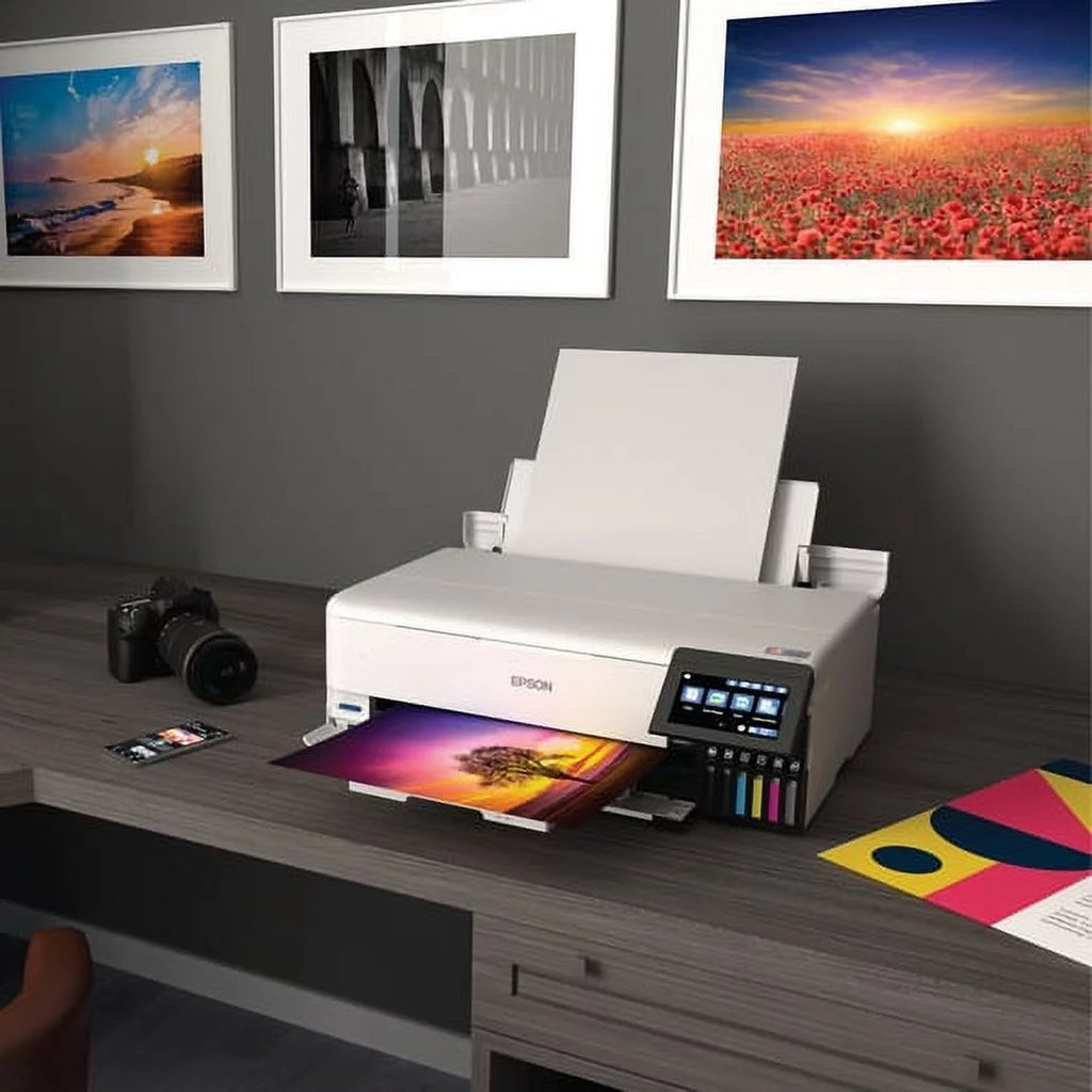 Wireless Wide-Format Color All-in-One Supertank Printer with Scanner and Copier G69228