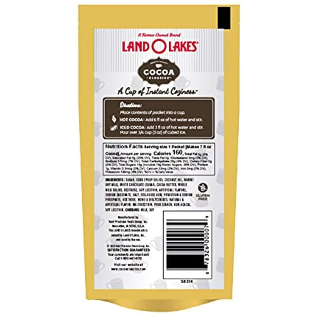 Arctic White Hot Cocoa Mix, 1.25 oz, Pack of 36 E87130