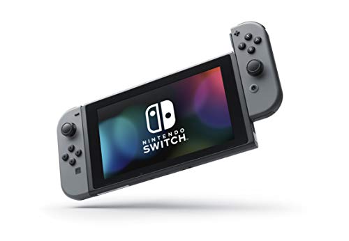 Switch Game Console - Black with Blue/Red Joycon (Renewed) L834521
