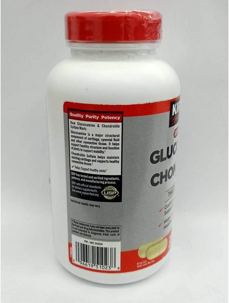 Glucosamine 1500mg with Chondroitin 1200mg, 220 Tablets, 2-Pack J42397