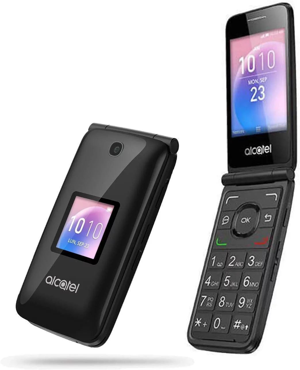 Alcatel Go Flip 4044 – 4G LTE Unlocked ATT Tmobile Consumer Cellular – Black