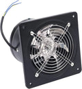 MONIPA Low Noise Stable Running Exhaust Fan Ventilation Extractor Metal Axial Exhaust Commercial Air Blower Fan Exhaust Wall Mounted Kitchen 2800r/min