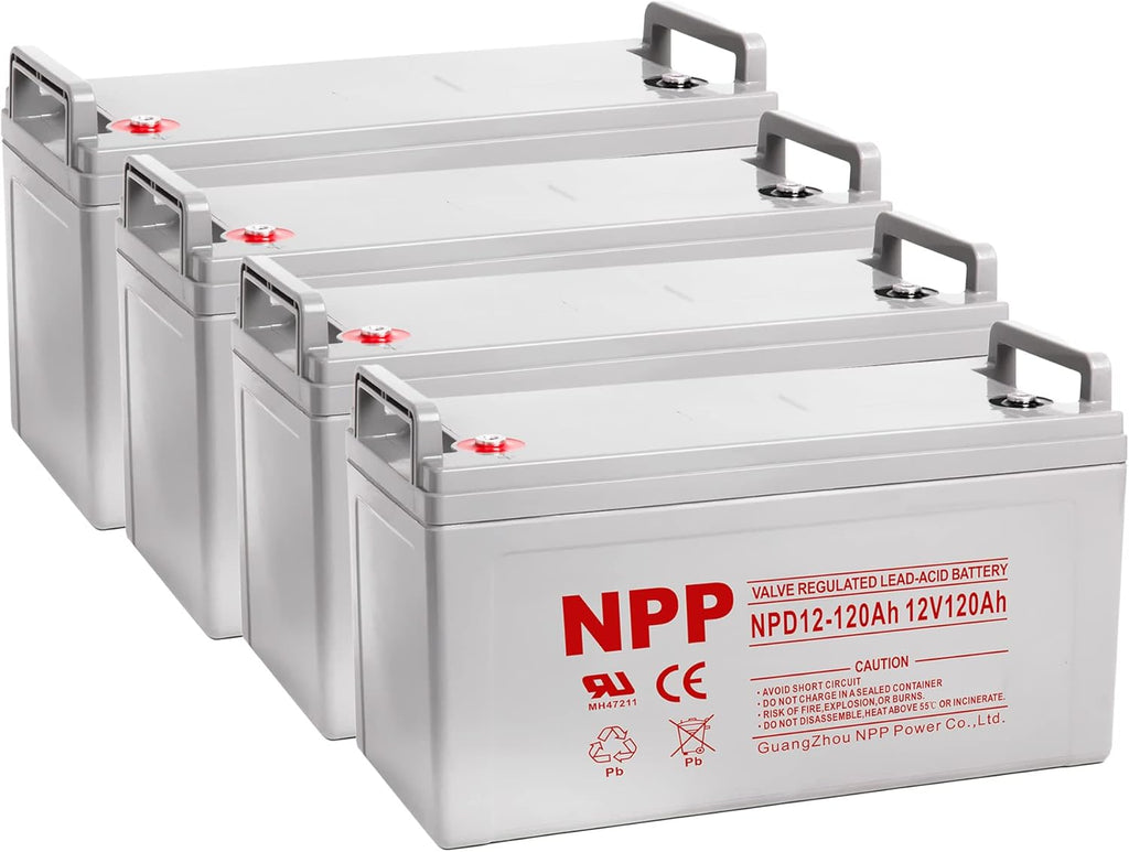 12V 100Ah AGM Rechargeable Battery, Deep Cycle for RV, Marine, and Off-Grid P98068