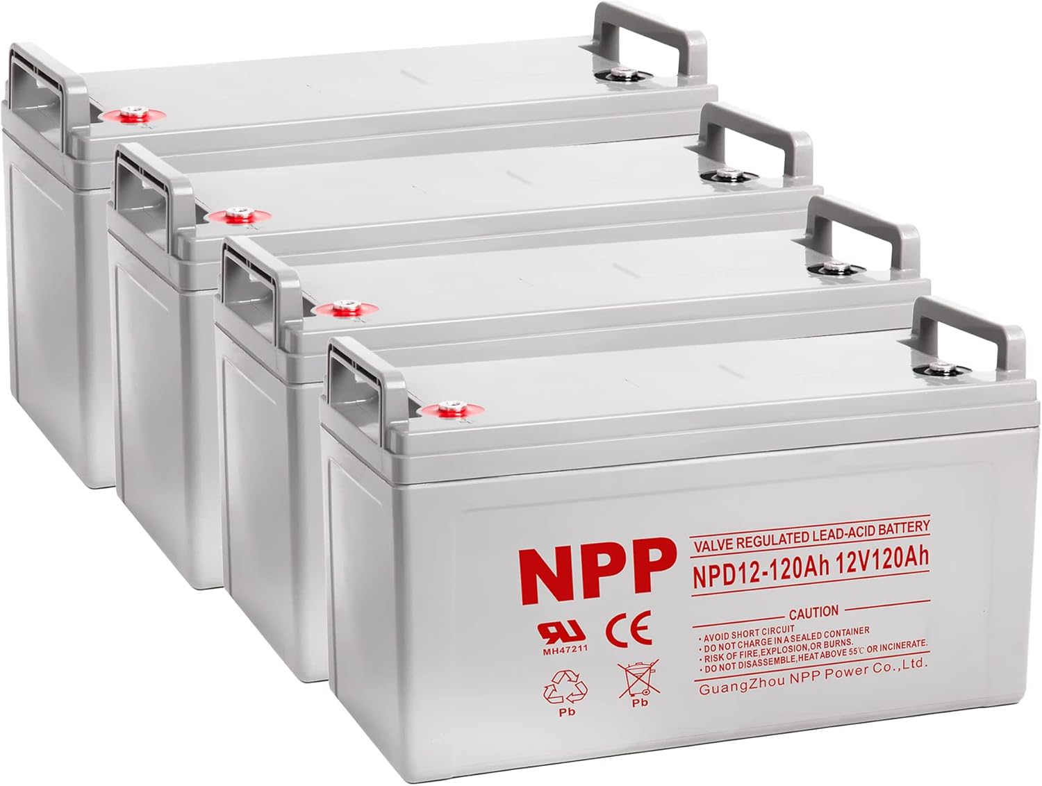 12V 100Ah AGM Rechargeable Battery, Deep Cycle for RV, Marine, and Off-Grid P98068