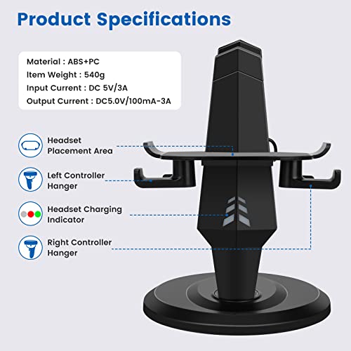 VR Headset Charging Dock and Display Stand R387