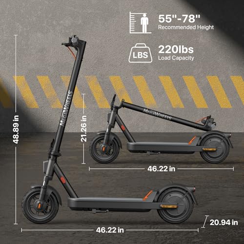 Electric Scooter for Adults, Long Range, Dual Suspension D190