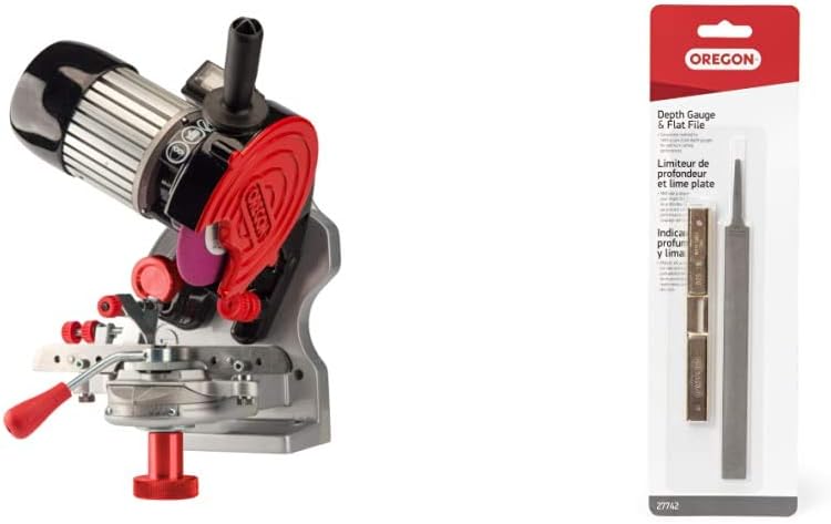 Compact 120-Volt Bench Grinder for Chainsaw Chains U320606
