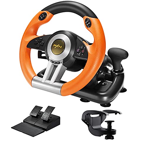 Racing Wheel for PC, PS4, PS3, Xbox Series X|S, Xbox One with Pedal O672481