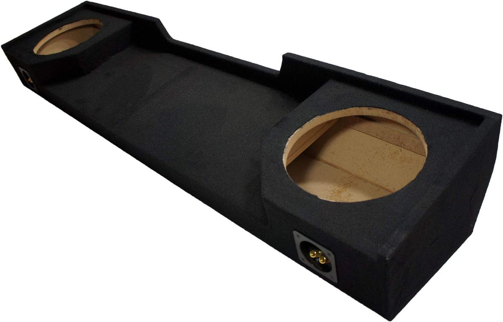 Dual 10" Subwoofer Sub Box for Full Size Extended Cab Truck 1988-1998 S40138