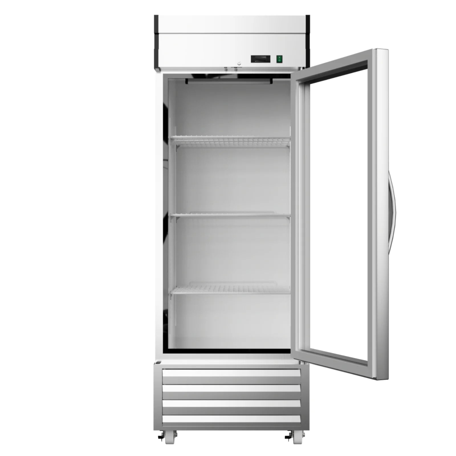 27" Single Door Glass Refrigerator M9700