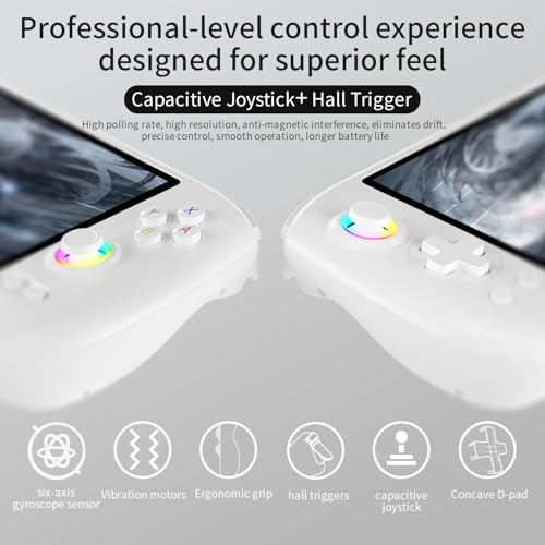 Handheld Retro Gaming Console with 33 Emulators and 5.48" AMOLED Display P9696