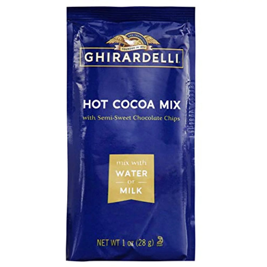 Hot Cocoa with Semi-Sweet Chocolate Chips, 2 Boxes of 8 Packets Y6961