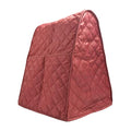 Stand Mixer Cover Large Size Dust-proof Satin Sheen Fabric Fits All Tilt Head & Bowl Lift Models for KitchenAid, Sunbeam, Cuisinart, Hamilton Beach Mixers (Ruby Red)