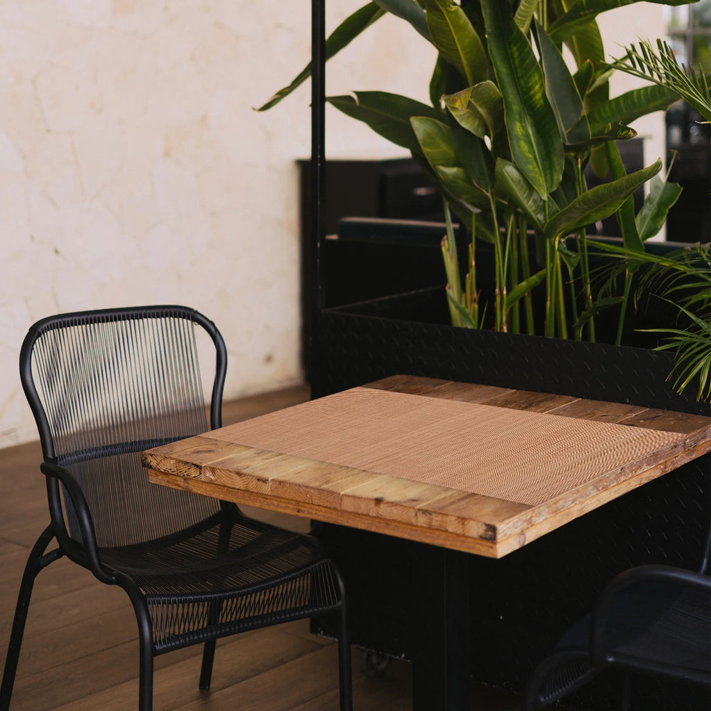 Bamboo Table Mat Runner 2Pcs Dust and Oil Protection E17876