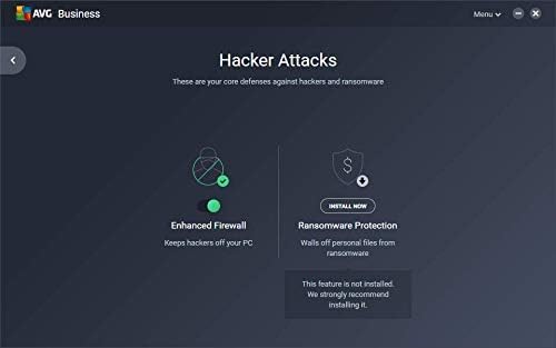 Antivirus protection for PCs, emails, servers & network, 5 devices, 1 year E29912