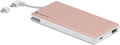 Mophie powerstation Plus - External Battery with Built in cables for Smartphones - Rose Gold Pack of 2