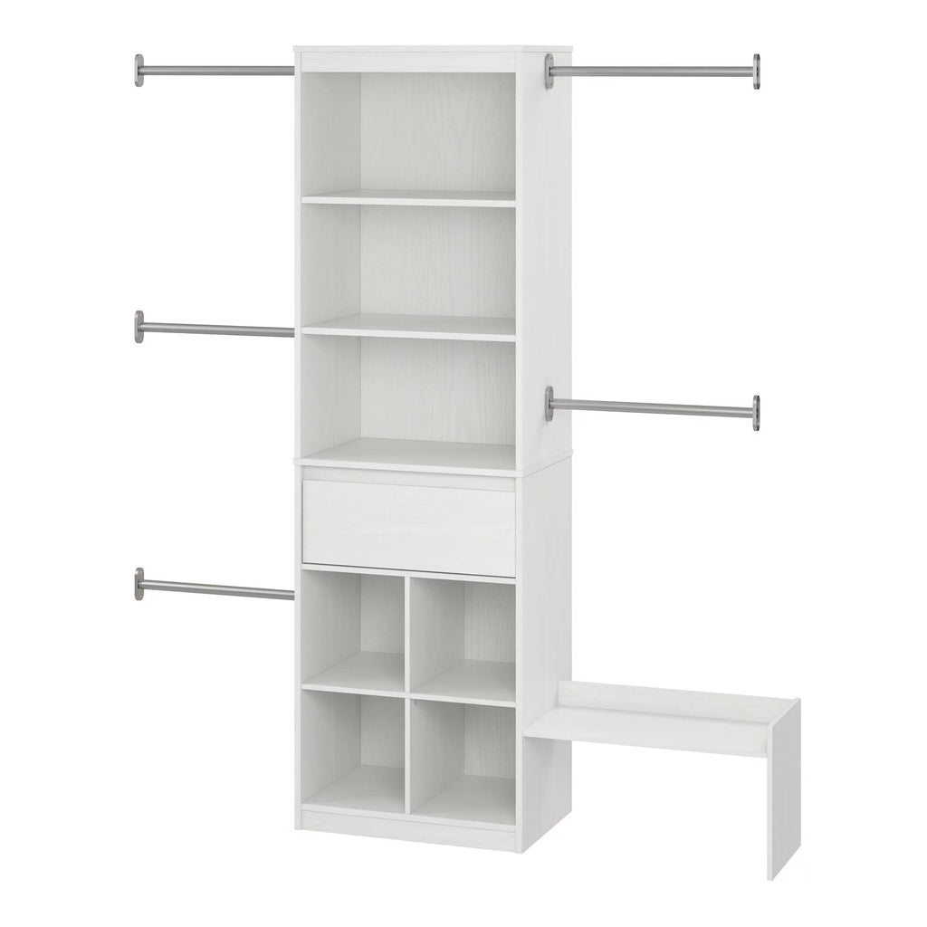 Grow with Me Closet, White A70316
